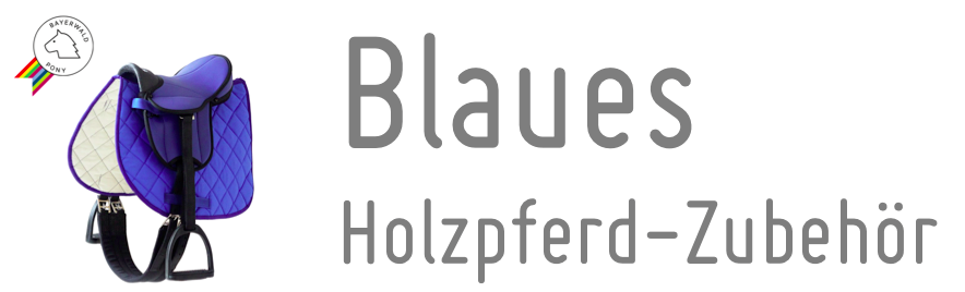 Blaues-Holzpferd-Zubehoer-Pony-Shetty