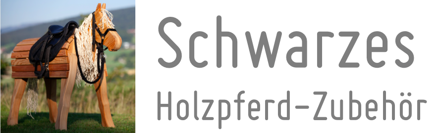 Schwarzes-Holzpferd-Zubehoer-Pony-Shetty